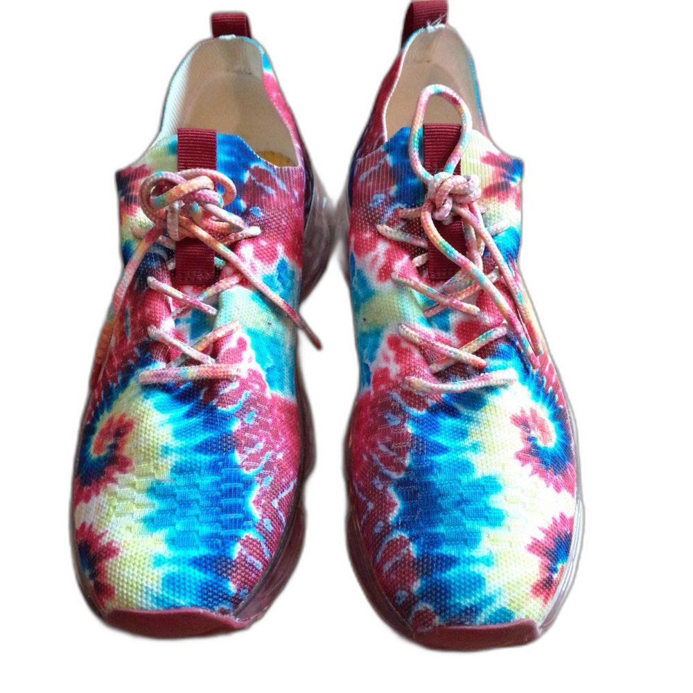 La Sheelah Flow 19 Women's Multi-Color Stretch Elastic Mesh Sneakers Size 8.5